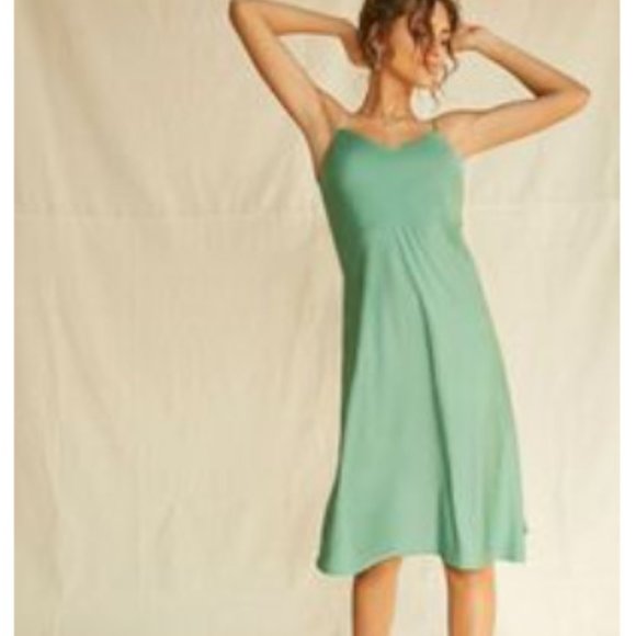 Slip Dress Mint Green - Picture 4 of 4
